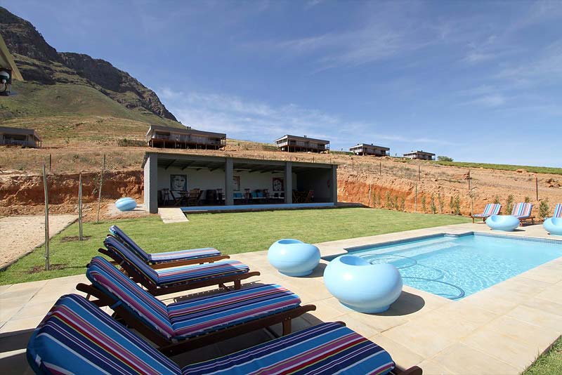 Communal swimming pool & boma area