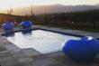 Sunset at the pool