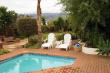Pool & private garden with Mountain views