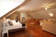 Upstairs lounge with separate bedroom & bathroom.