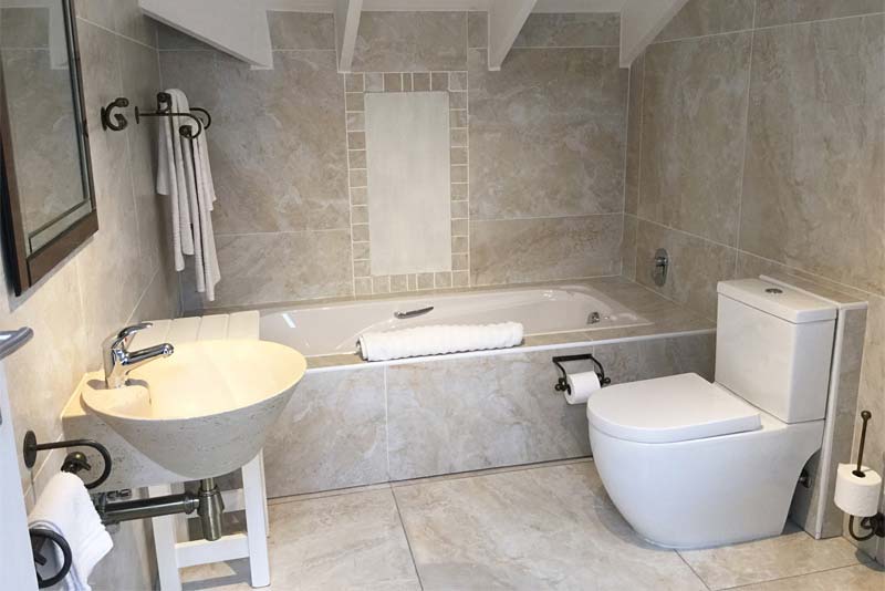 Bathroom - LekkeBly Boutique Loft - Self catering in Paternoster