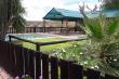 Pool area - Maltahohe Hotel, Namibia