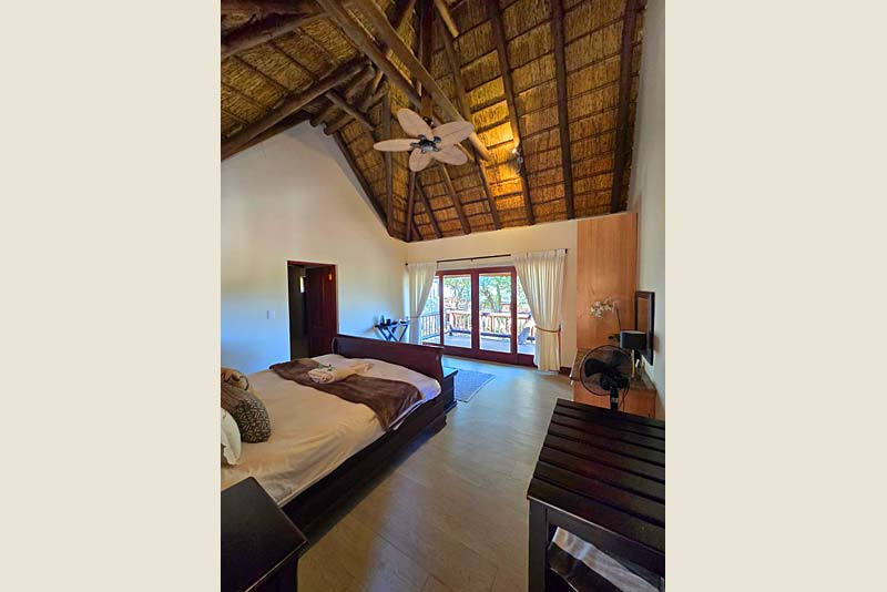 En suite Bedroom. King sized bed