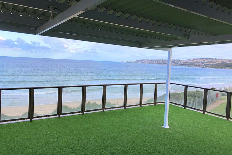 Deck with 180 degree ocean view - Sea Cottage 51 self catering Diaz Beach, Mossel Bay