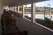 The bottom level has a 3m wide stoep in front of the rooms