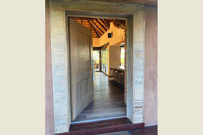 Entrance door