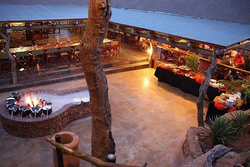 Boma at restaurant