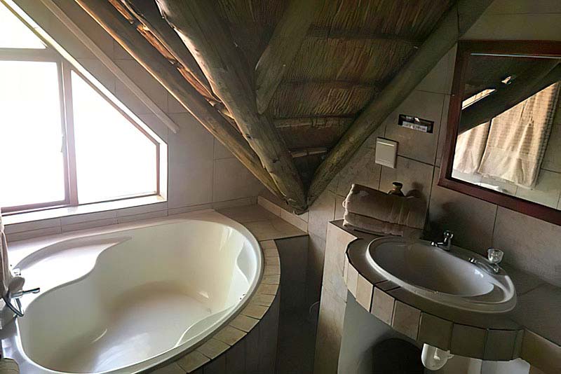 En suite bathroom
