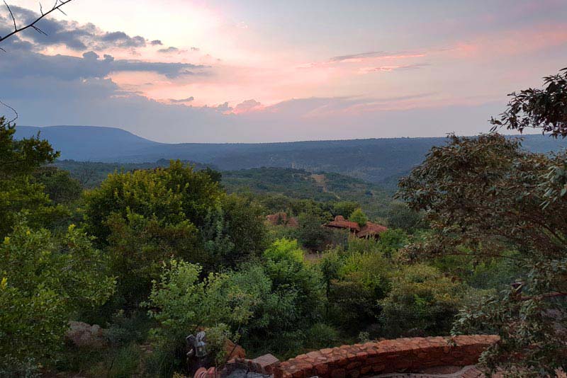 View from deck