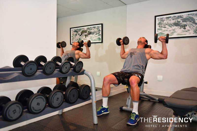 Gym - The Residency Jellicoe self catering apartments Rosebank, Johannesburg