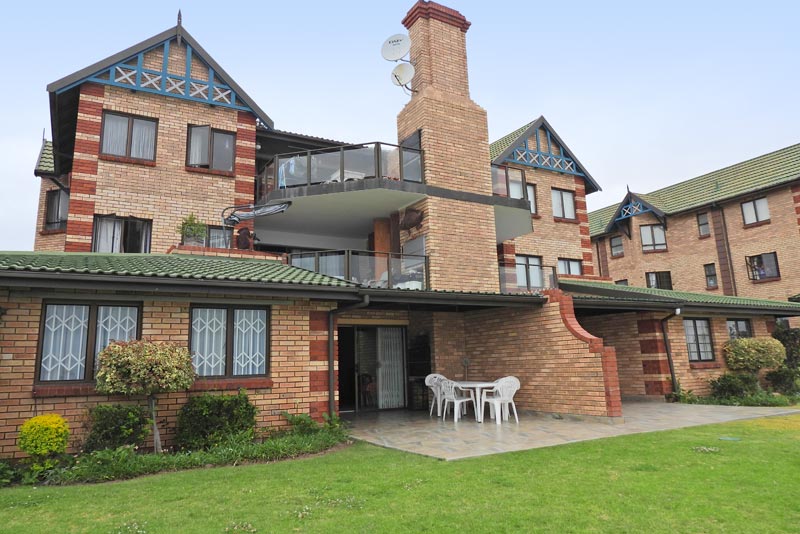 Front view of apartment