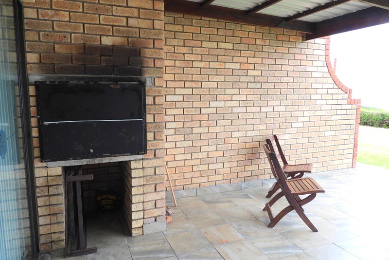 Outside braai