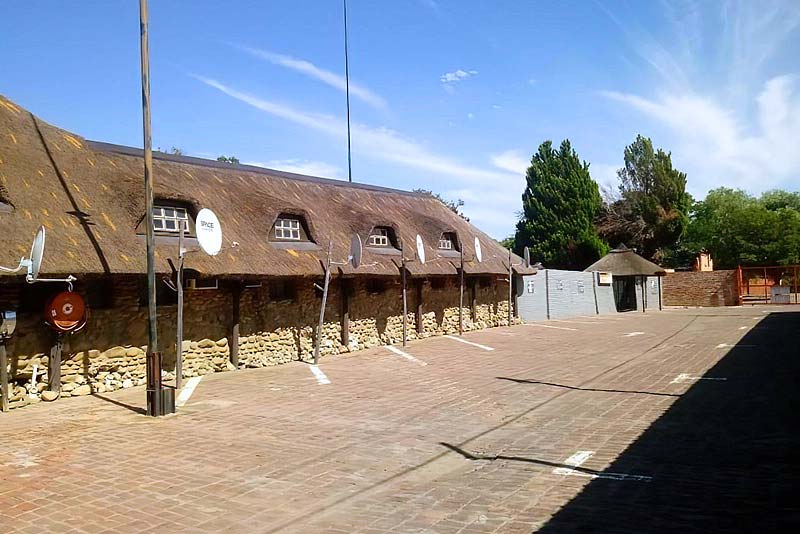Rear Parking Area