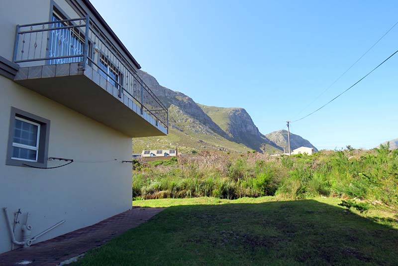 View from back balcony
