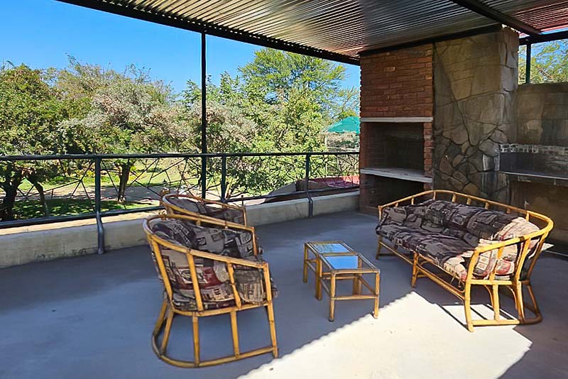 Delux Unit BBQ Area