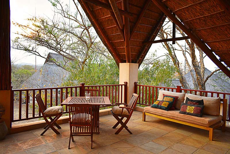 comfortable seating up at sundowner deck
