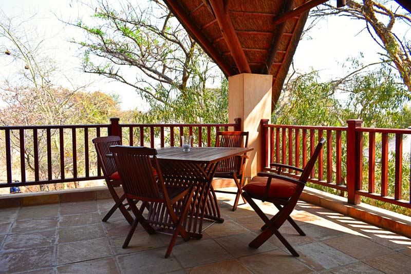 peaceful area at sundowner deck