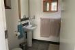 Bathroom - toilet, basin & shower 