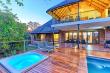 Jacuzzi and pool area