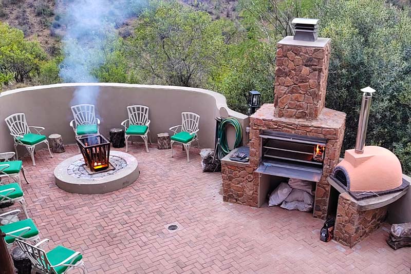 Boma and Pizza oven