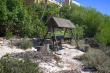 Wooden Beach Swing