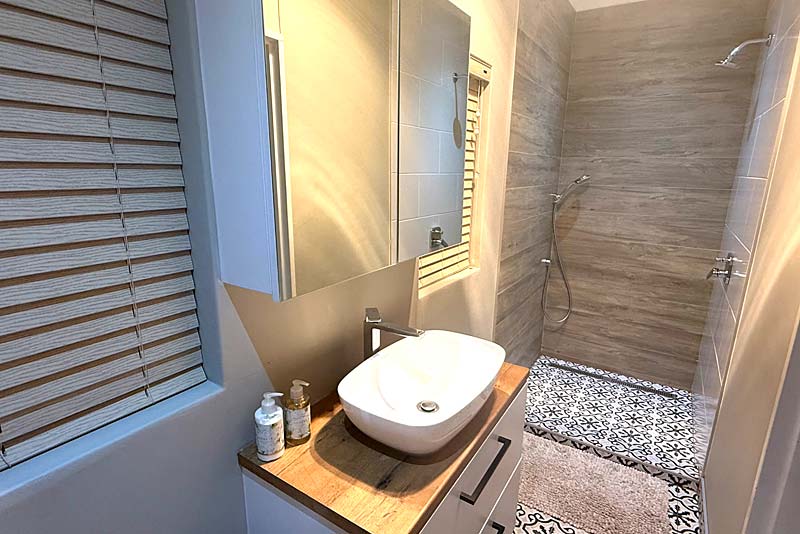 En-suit bathroom - shower & toilet