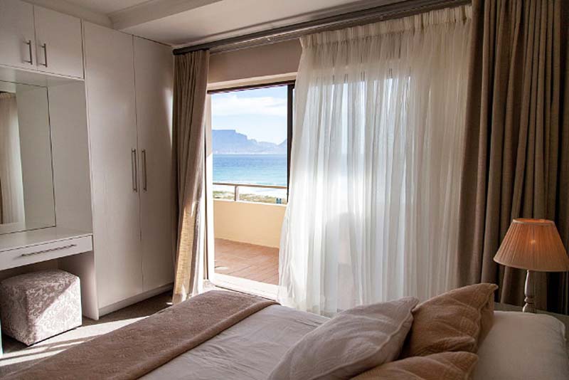 Main bedroom View - Malata Beach Self Catering Bloubergstrand, Cape Town