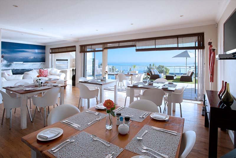 Dining room - 3 On Camps Bay luxury Boutique Hotel
