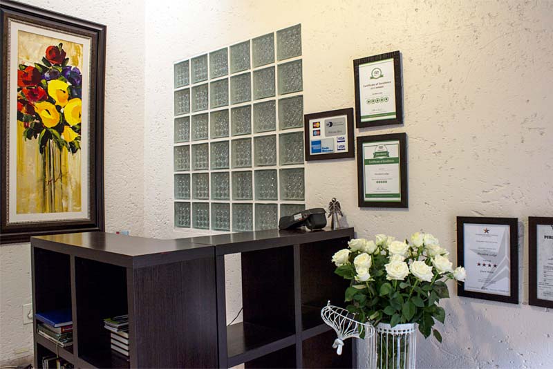 Reception area at President Lodge - Bed and Breakfast Eastleigh, Edenvale