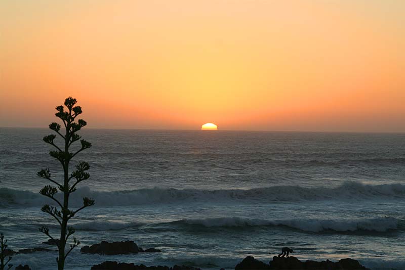 Sunsets from the deck - Knot 4 Sail self catering Buffelsbaai, Knysna
