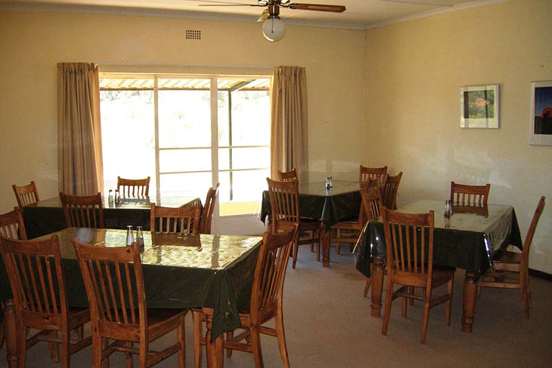 The dining room in Oom Kosie´s Farmhouse