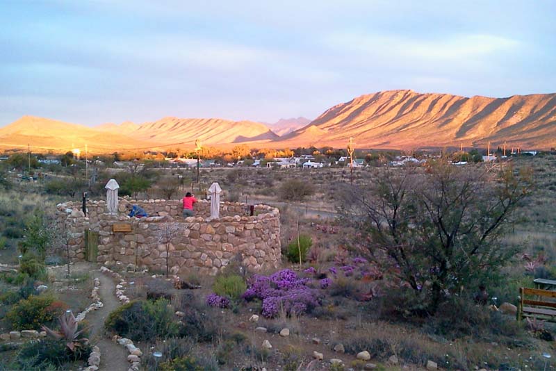 View from all the stoeps of our 4 cottages at Karoo View