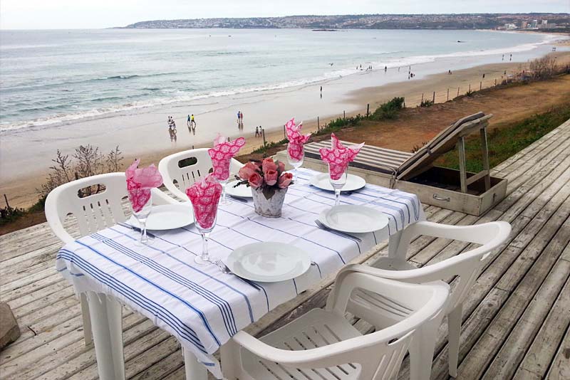 Deck - The White Cottage self catering Hartenbos, Mossel Bay