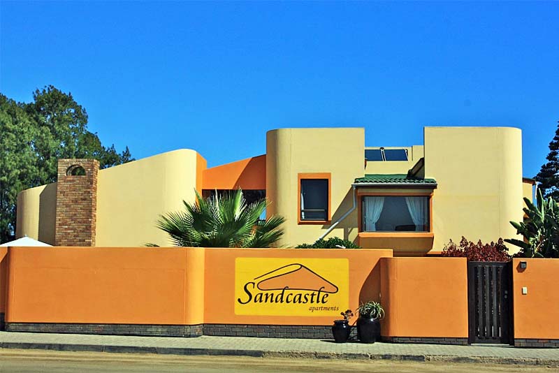 Frontview, Entrance - Sandcastle self catering Swakopmund, Namibia