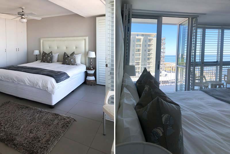 Main Bedroom - Beach Villa self catering Mouille Point, Cape Town