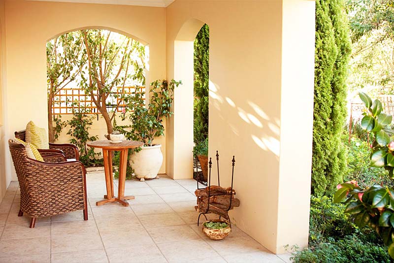 the patio - self catering in Franschhoek