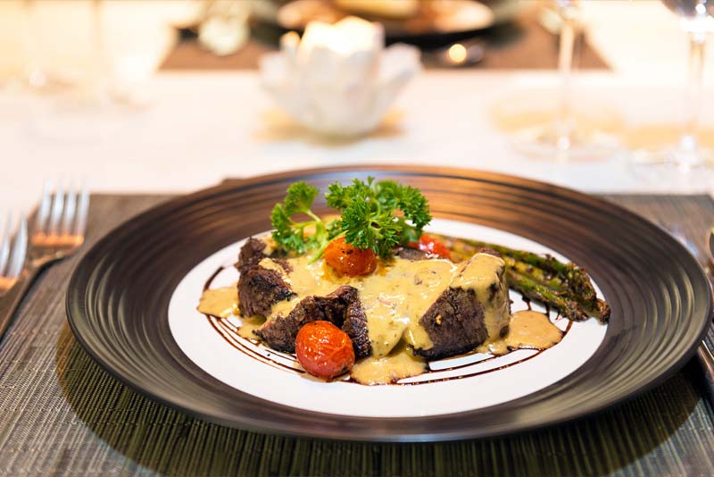 Fine dining - The Olive Exclusive All-Suite Hotel Windhoek, Namibia