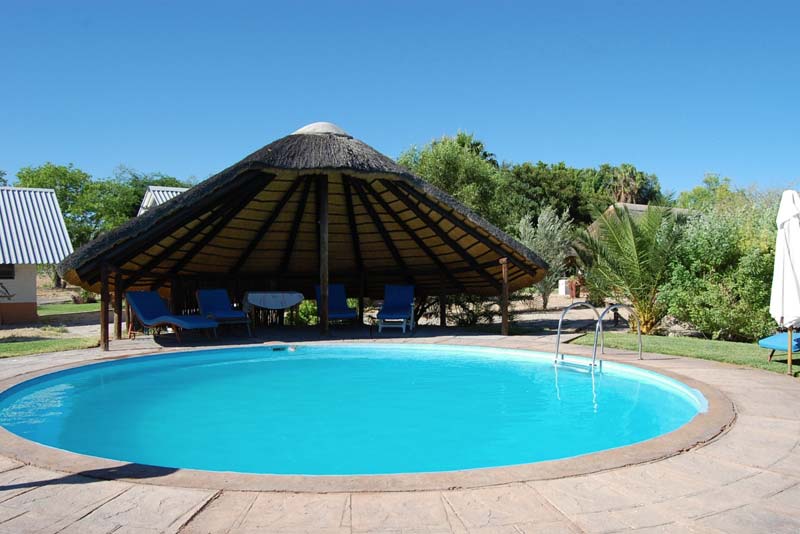 Swimming pool - Vreugde Guest Farm accomodation Outjo District, Namibia