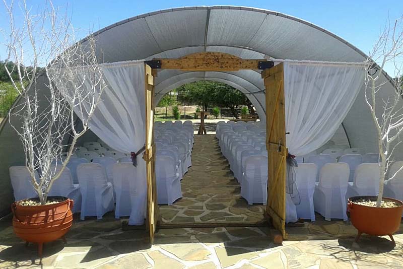 Venue - outside wedding chapel