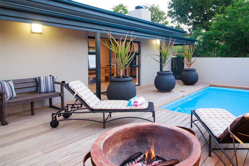 Swimming Pool / Terrace - The Greens Guest House, Knysna