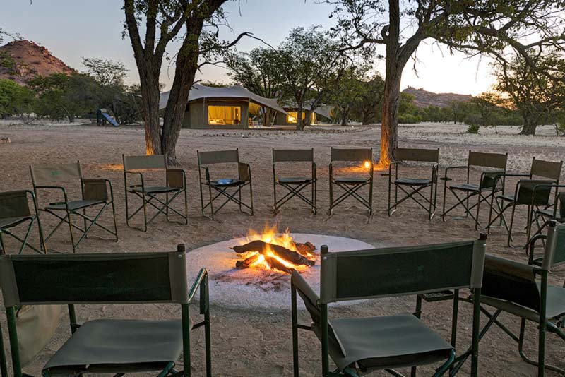 Malansrus Tented Camp near Twyfelfontein, Kunene, Namibia