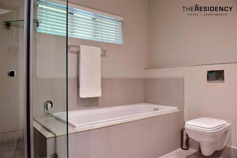 Bathroom - The Residency Jellicoe self catering apartments Rosebank, Johannesburg