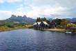 Chalets with Helderberg mountain